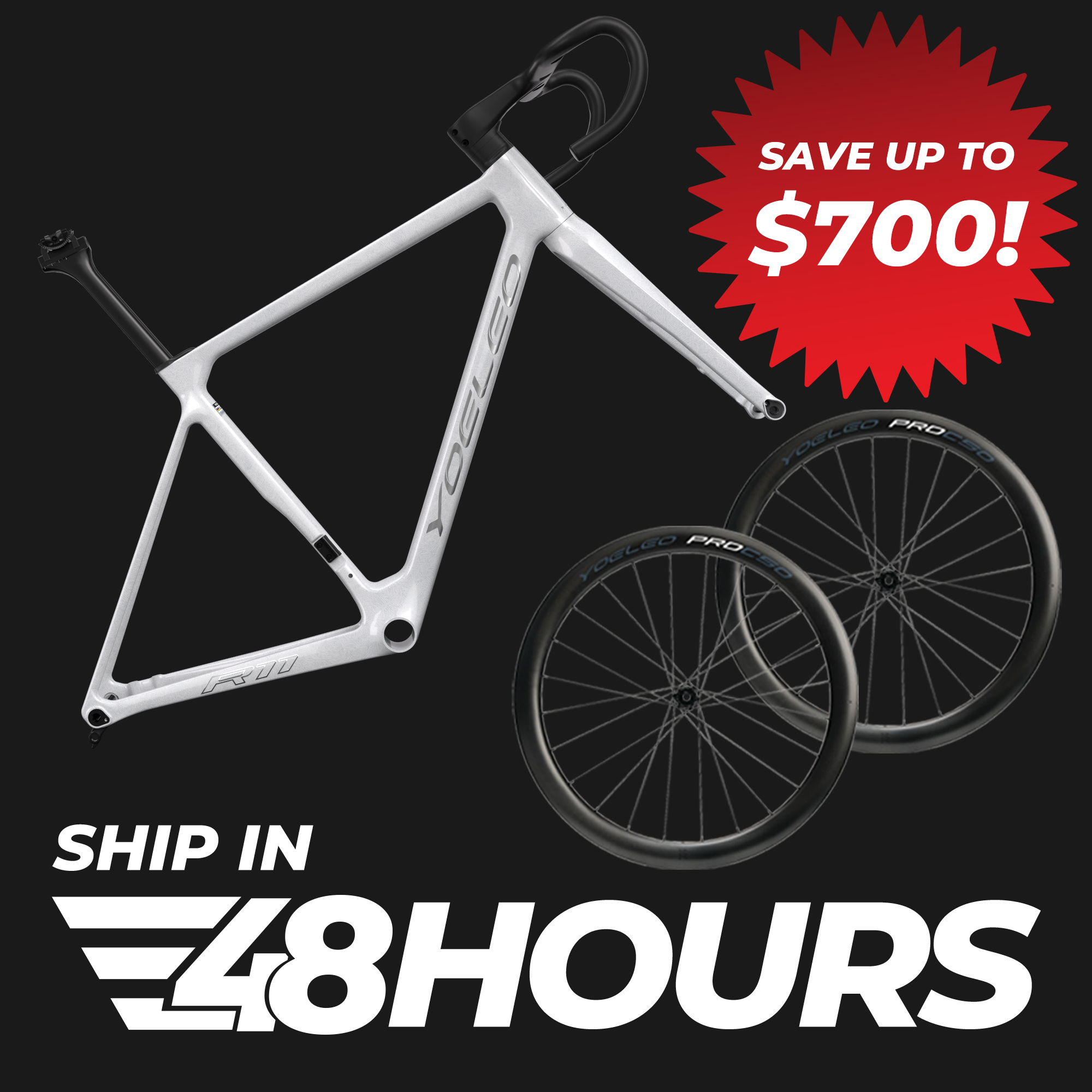 [YEAR-END SALE BUNDLE] R11 Disc Brake Frameset & NxT SL2