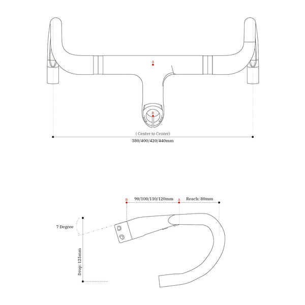 H9 CARBON ROAD BIKE INTEGRATED HANDLEBAR (VERSION 2) - YOELEO